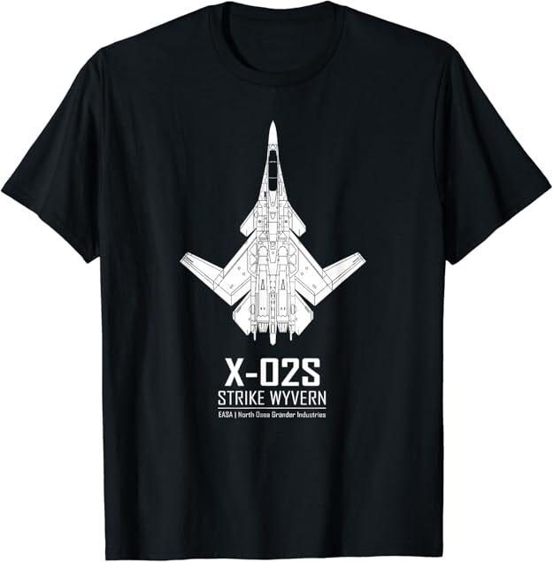 

ACE COMBAT 7 X-02S Classic T-Shirt Size M to 4XL Made in USA Unisex T-Shirt XL