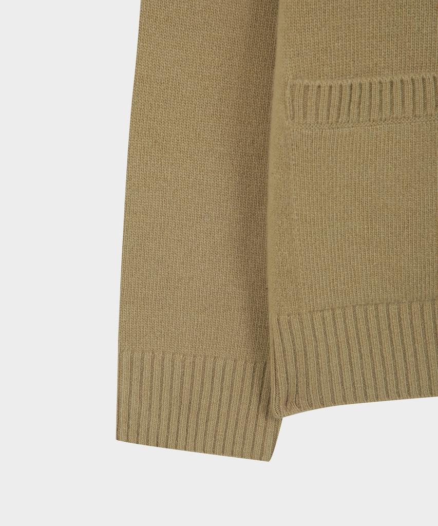 Brooks Brothers Wool Cardigan (Beige) (Bbwcmbf405)