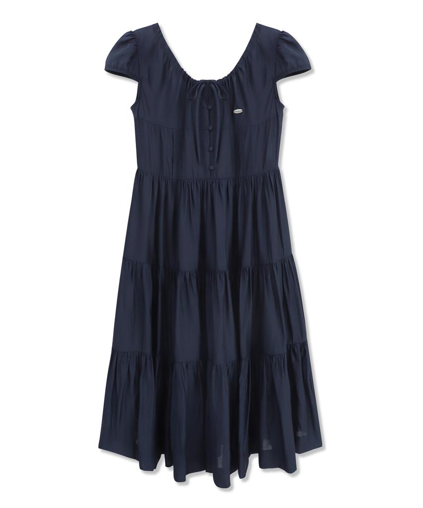 Viva Sers Ijo Pintuck Shirring Dress_3 Colors