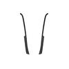 For Cadillac CTS 2008-13 Carbon Fiber Center Console Side Interior Trim 2PCS