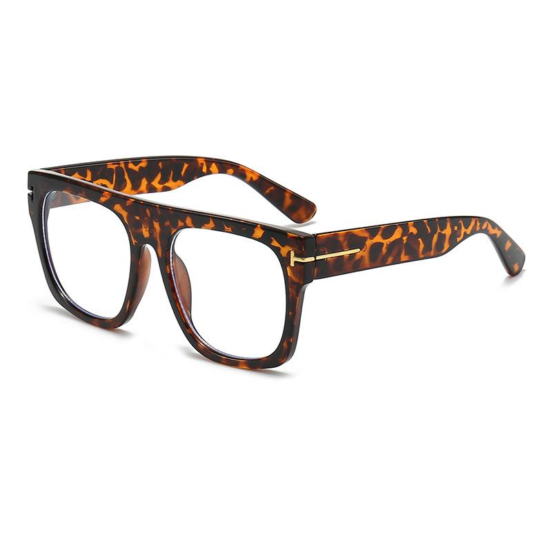 T-shape Design, High-end Flat-light Mirrors, Anti-blue Light Radiation, Stylish and Ultra-light Glasses Frames