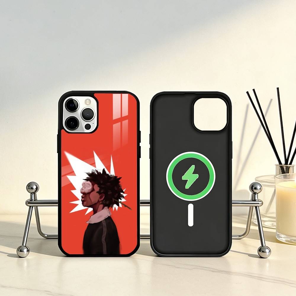D4vd H-Here With Me Phone Case For iPhone17,16,15,14,13,12,11 Plus,Pro Max Magnetic For Magsafe Wireless Charging