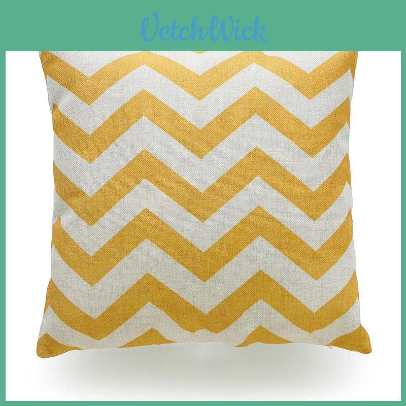 Luxurious Mustard Yellow Geometric Pillow Case For Fall And Autumn Decor