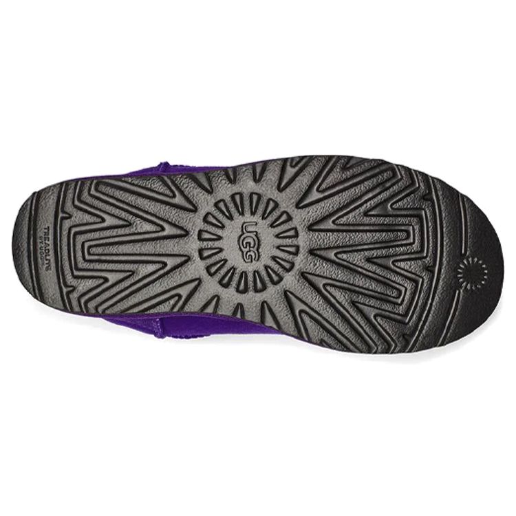 UGG Classici Stivaletti da Neve alla Caviglia in Montone Caldi Antiscivolo Confortevoli Casual da Donna Viola 1116109-VNGH