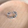 Temu Heart-to-Heart Hollowed-Out Ring: Women's Casual Style Jewelry