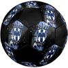 CF Monterrey Size 5 Soccer Ball, Machine-Stitched PVC, Durable & High Bounce, All Ages Fit, Fan Merchandise, Matches & Outdoor Use.