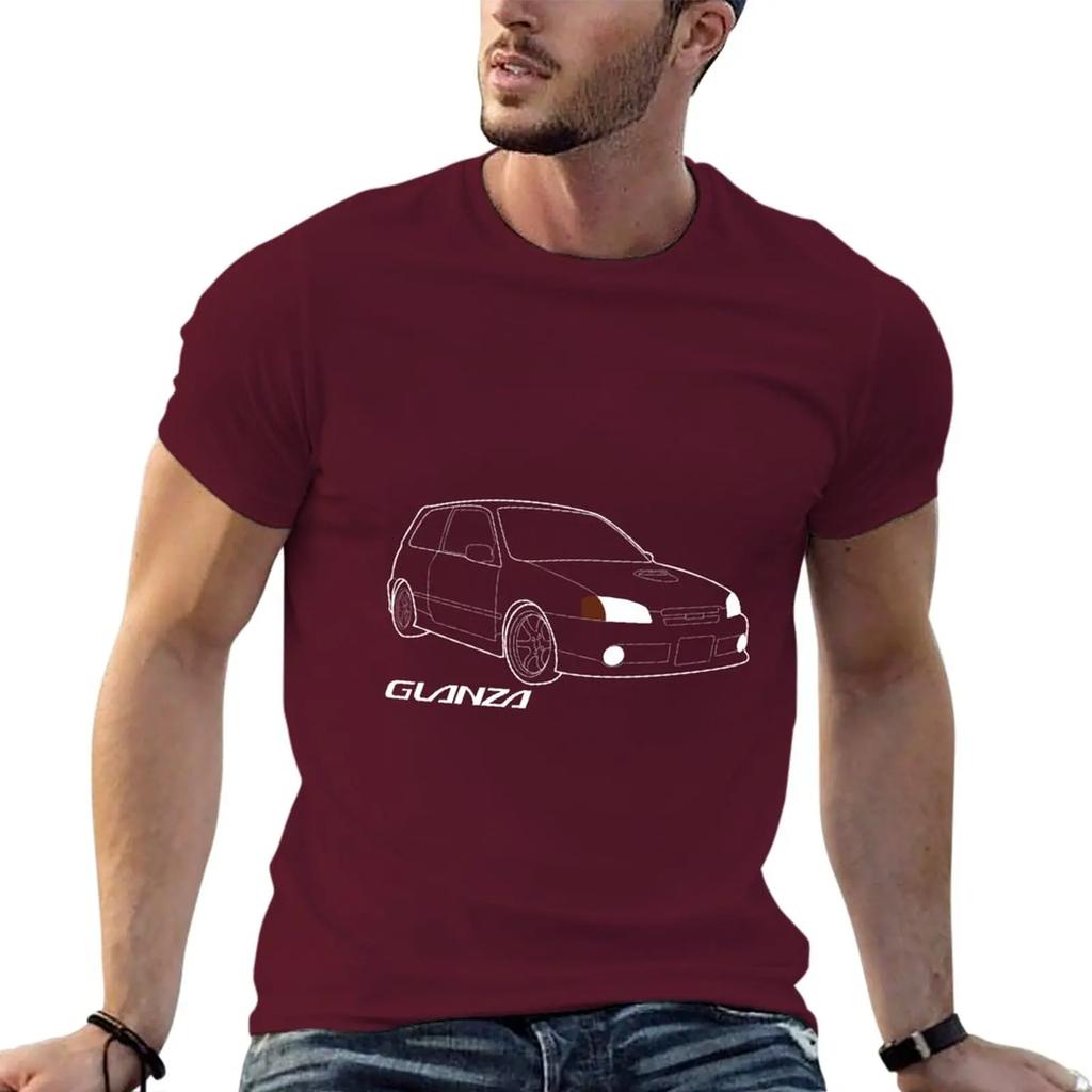 Starlet Glanza V Blueprint T-Shirt black t shirt kawaii clothes man clothes sweat shirts mens clothing