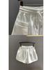 Women's High Waist Slimming Wide Leg Summer Sports Shorts