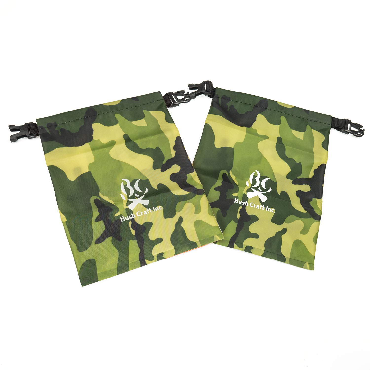 

Bush Craft Dry Bags, 2L, Camo, Set of 2, 28925