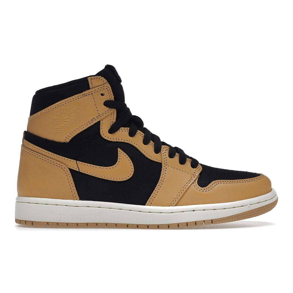 Air Jordan Retro High OG Heirloom Unisex Sneakers Tan Vachetta