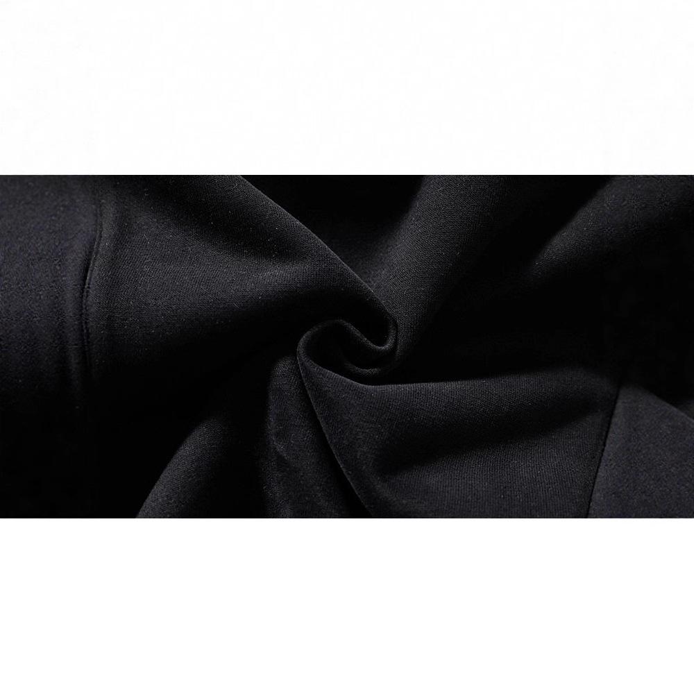 Men's 2025 Patchwork Cardigan Sweatshirt - Casual Loose Fit, Stiff Heavy Material, Long Sleeve Jacket for Spring and Autumn.