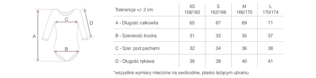 Body Klara Baletowe Do Tańca Gimnastyki Białe S