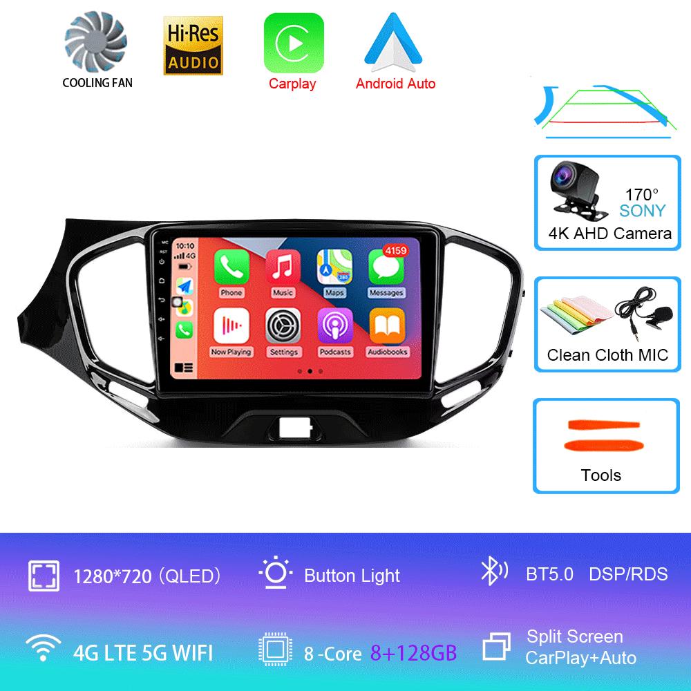 Android 14 Car Radio For LADA Vesta Cross Sport 2015-2022 Multimedia Video Player Navigation Stereo