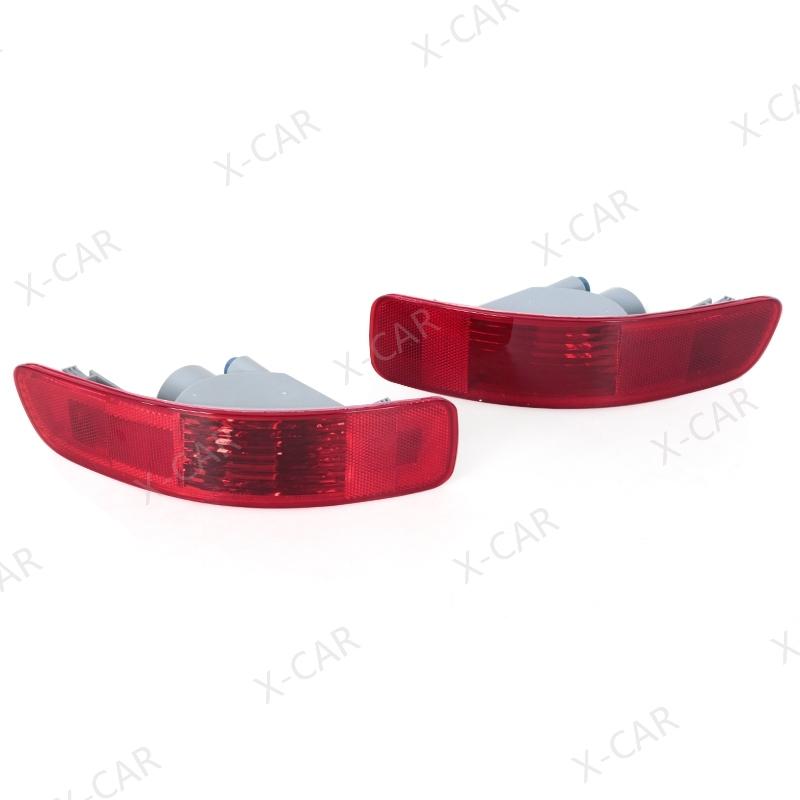 Car Rear Bumper Brake Lamp Tail Warming Reflector Fog Light No Bulb For Peugeot 4007 For Citroen C-crosser 2007 2008 2009-2012