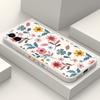 Flowerstalk Flower Phone Case For iPhone 12 11 X XR XS 8 7 SE2 Pro Max Plus Mini Liquid Silicone Soft Cover