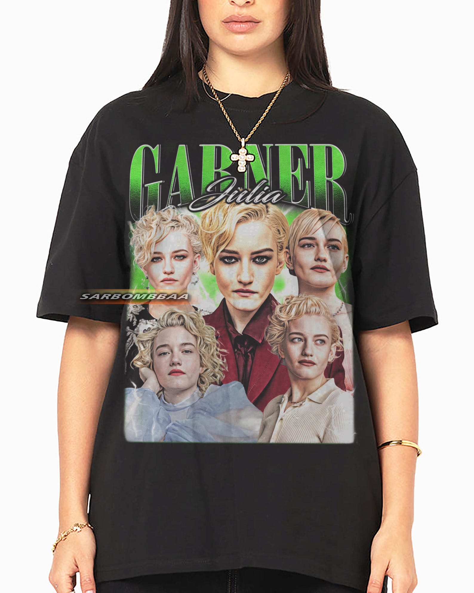 Julia Garner Graphic Tee, Vintage Style Unisex T-Shirt M