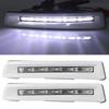 Pair of 12V LED DRL Daytime Running Lights Fit for Toyota Land Cruiser FJ200 2012-2013