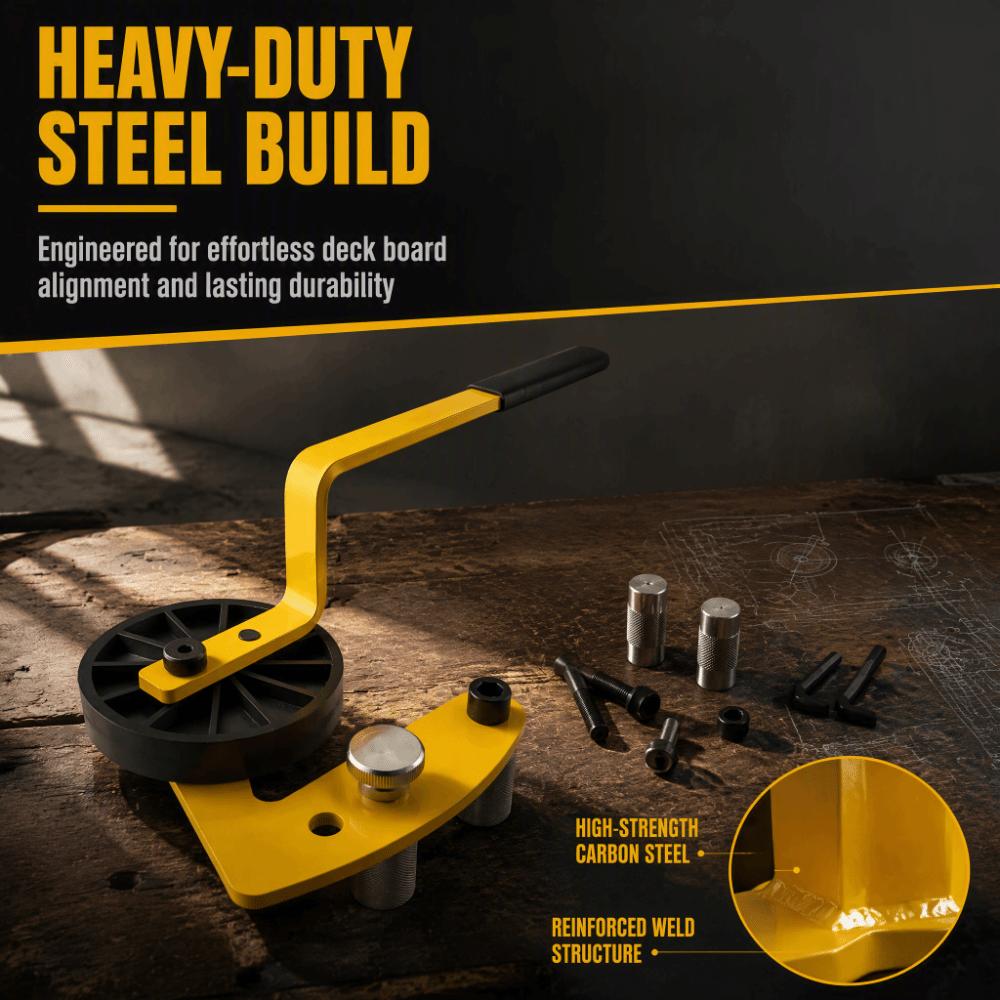 Adjustable Deck Board Straightening Tool Steel Board Straightening Tool DIY