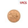 Bird Bath Copper Disk Triple-Point Support Copper Bird Bath Purification Disk Copper Purifier Plate for Garden Fountain 1-5PCS