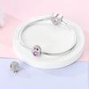 Fashion S925 Silver Pendant Firefly Pendant Cute Bear Beads Suitable For 3MM Original Bracelet Women Jewelry Gifts