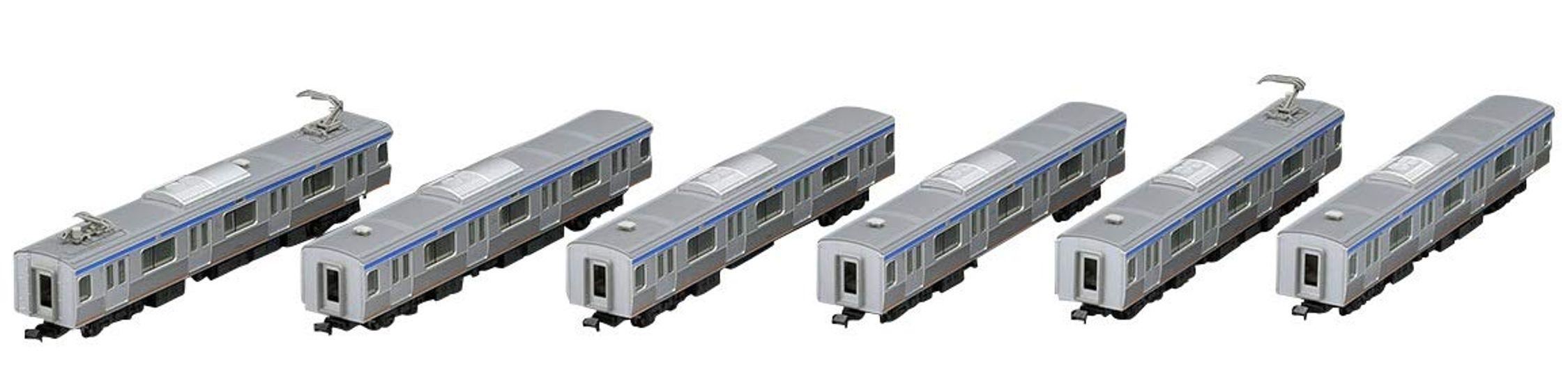 

Железнодорожный состав серии Sagami Railway 11000, колея N, набор для расширения, 6 вагонов, 98382, модель поезда