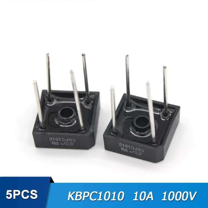 5 stk Brorettlikterdiode KBPC5010 KBPC1010 KBPC1510 KBPC2510 KBPC3510 Likrettere 10A 15A 25A 35A 50A