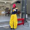 Fashion Niche Summer Versatile Overalls Men's New Scimitar Pants Loose Street Dance Loose Straight Casual Pants