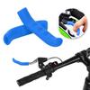 1Pair Folding Bicycle Mountain Bike Handlebar Silicone Anti Skid Shock Absorbing Grip Cover