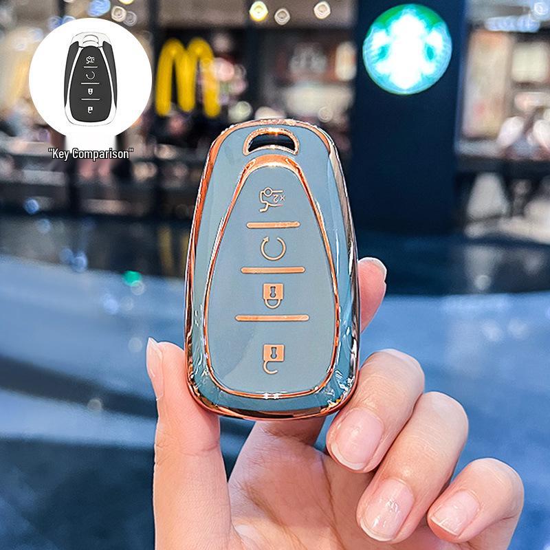 Chevrolet Car Key Cover for Volando, Malibu XL, Trax, Tracker, Blazer