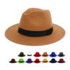 Classic Jazz Hat With Wide Brim For Unisex Street Style And Breathable Comfort In Summer