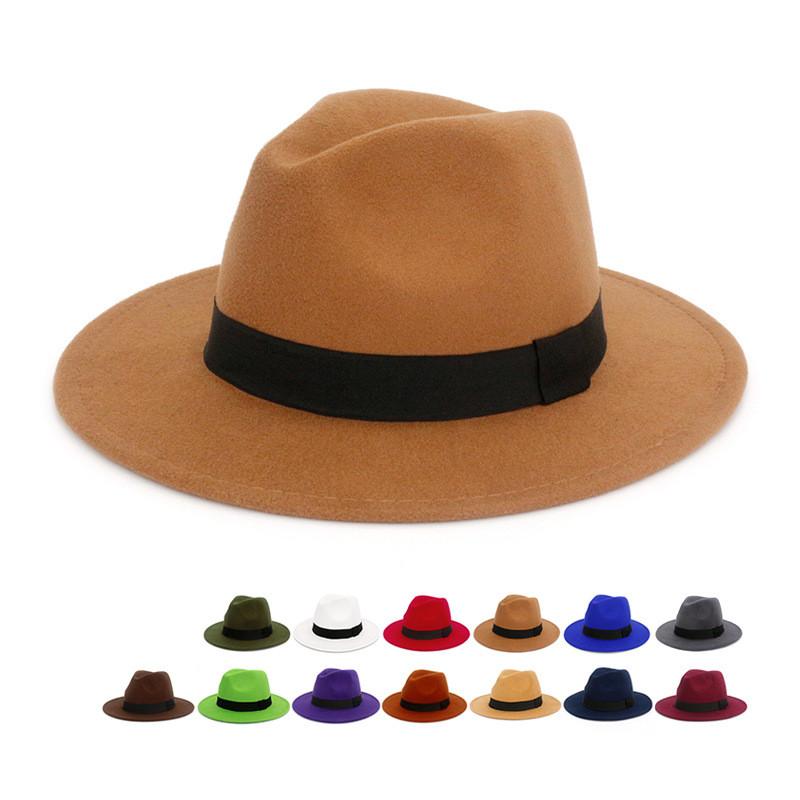 Classic Jazz Hat With Wide Brim For Unisex Street Style And Breathable Comfort In Summer