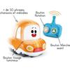 Diaľkovo ovládané pretekárske auto - VTech - Super Cory diaľkovo ovládané pretekárske autá - detské - oranžové a modré