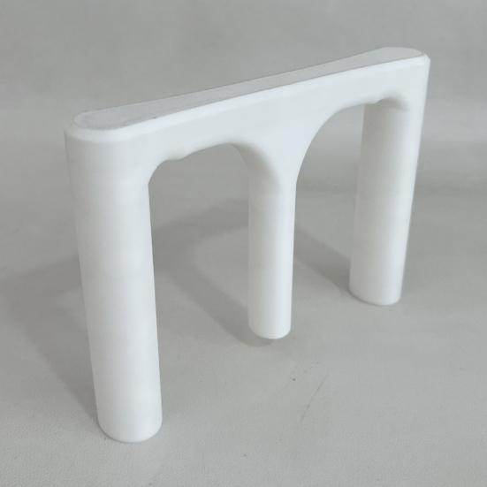 Pottery Ball Opener Reusable Pottery Art Tool Trident Pottery Base Bottom Guide Clay Shaping Tool for Ceramic Enthusiasts