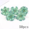 Green Rose Artificial Flowers Heads Silk Fake Flower for Home Room Decor Marriage Wedding Decora DIY Craft Wreath Gift Accessory
