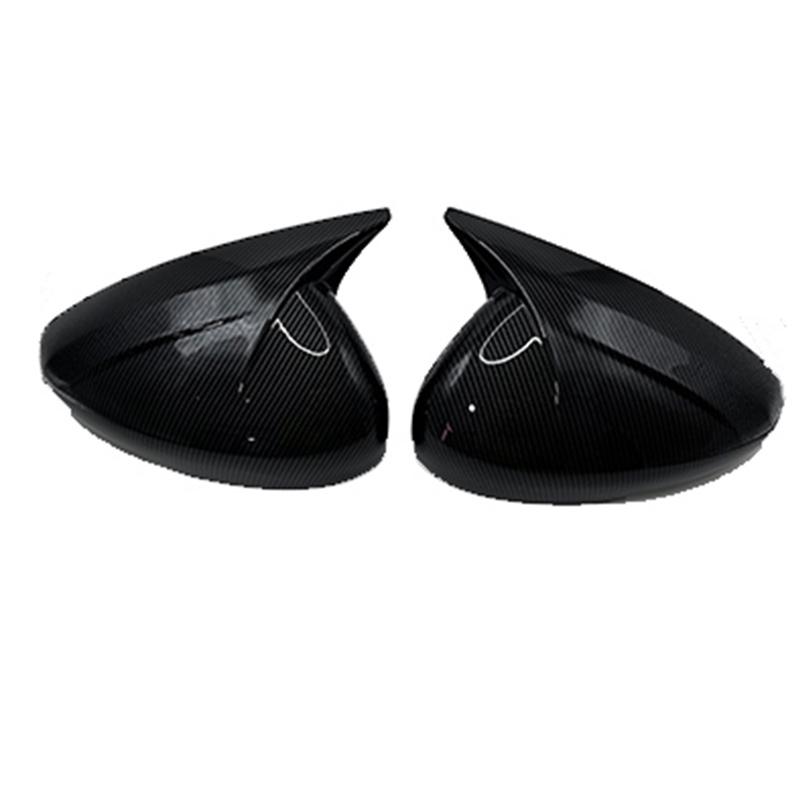 For Peugeot 508 2011 2012 2013 2014 2015 2016 2017 2018 Bullhorn rearview mirror protective cover made of ABS material