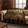 3D Ancient Egyptian Pyramids Flannel Blanket Soft Warm Blanket for Bedroom Room Living Room Office Travel Camping Picnic Gift