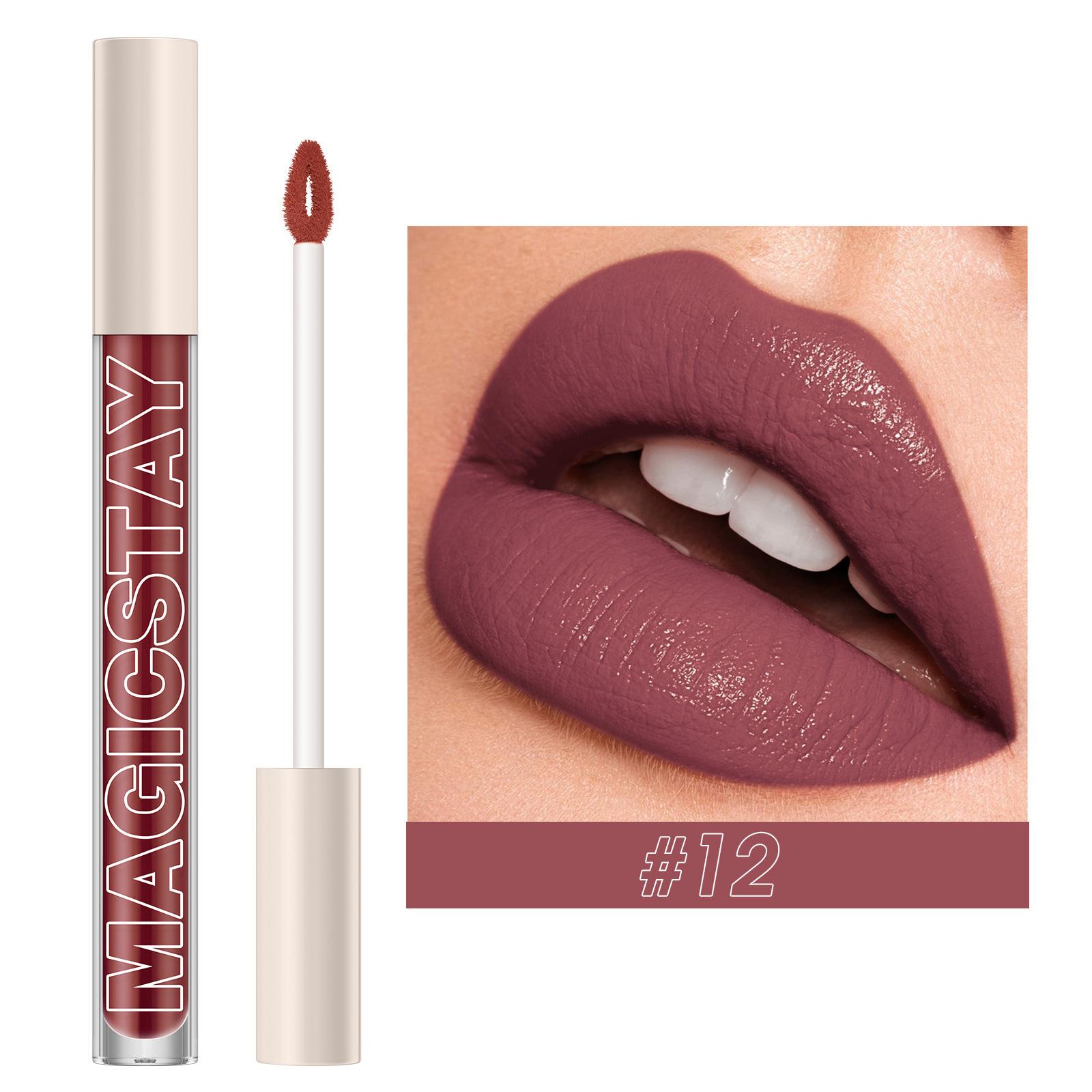 

Новый двенадцатицветный блеск для губ, макияж, глазурь для губ, помада, отбеливание, улучшение цвета лица и отсутствие прилипания к чашке