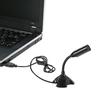 USB-Desktop-Mikrofon schwarz Web 360 Grad verstellbarUSB-Desktop-Mikrofon für Computer