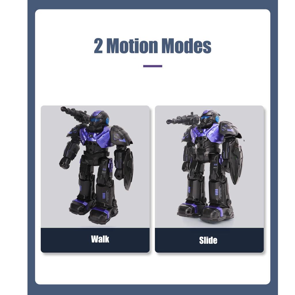 RC Robot Multifunctional Gesture Sensing Programmable Walk Slide Sing Dance Educational Remote Control Robot Toy