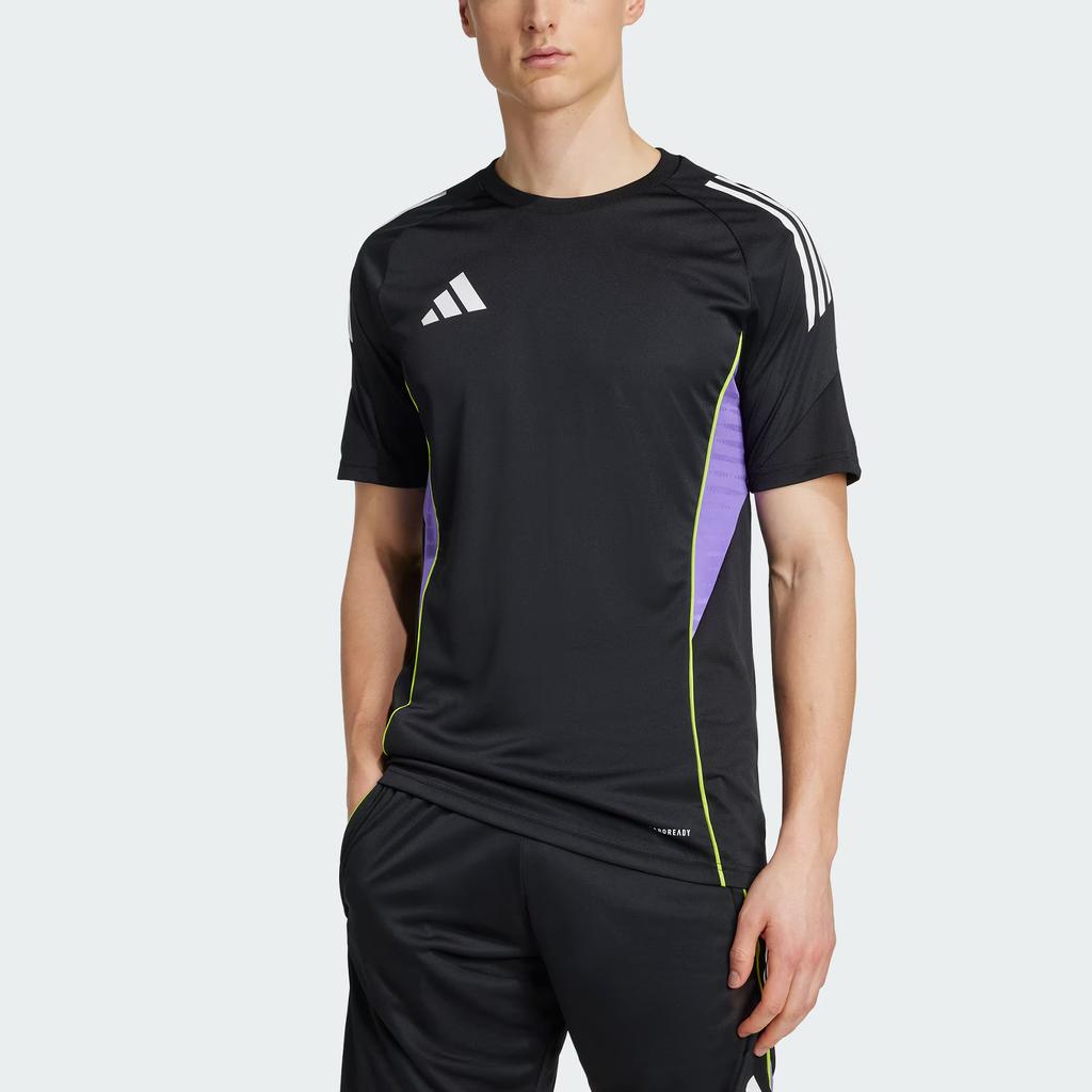Adidas Tiro 25 Ss25 Competition Series Aeroready Comfortable Sports Crew Neck Short Sleeve Football Shirt Men Tops JW4360