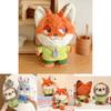 Adorable Disney Zootopia Judy Nick Wilde Police Plush Toy Soft And Cuddly Doll