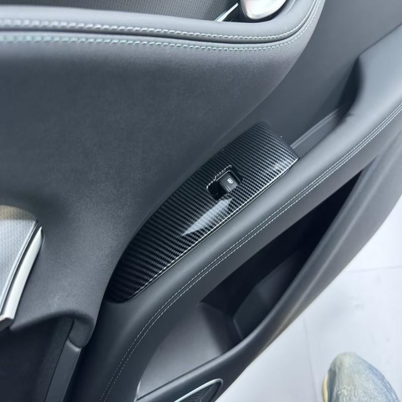 Abaiwai  For Byd Sealion 7 Sea Lion 07 Ev 2024 2025 Interior Door Window Lift Glass Switch Buttons Cover Molding Car 3d Parts
