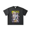 260 GSM Double Yarn 32 Count 100% Cotton One Piece V64 Luffy Lucci Print Unisex Heavy Cotton T Shirt