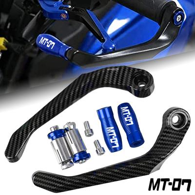 Motorrad Lenker Griffe Schutz Bremse Kupplung Hebel Schutz Für Yamaha MT07 MT 07 MT-07 2014-2023 2022 FZ07 TRACER