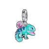 925 Sterling Silver Spring New Animal Beads Fit for Original Bracelet Jewelry Making Butterfly Firefly Chameleon Charms
