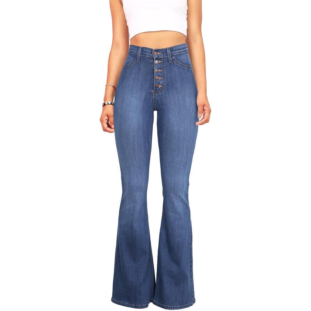 Womens Comfy Summer Elastic Waist Pockets Casual Bull-puncher