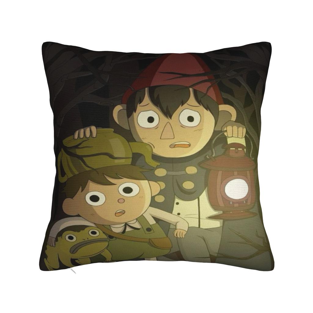 Over the Garden Wall Pillow Case  Kawaii Pillow Cover Graphic Pillowcases For Living Room Sofa