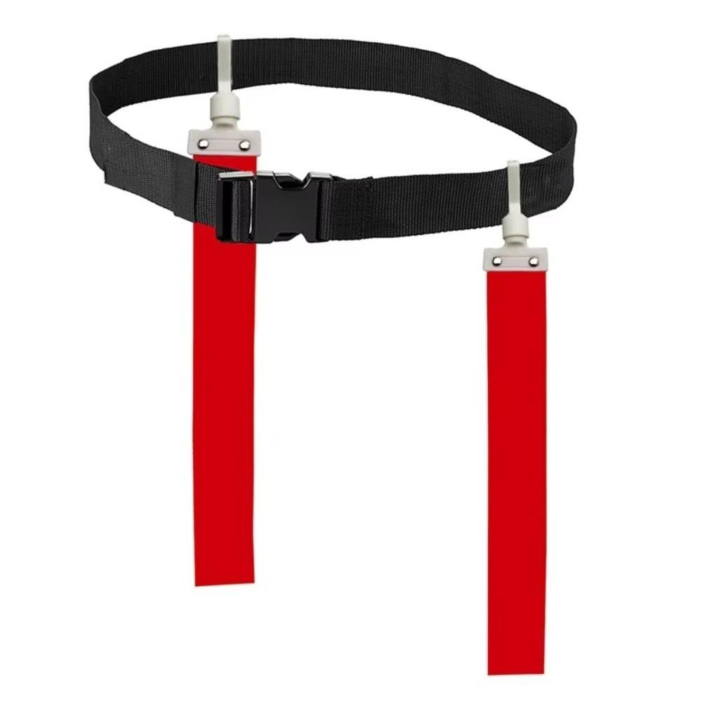 Adjustable Waist Flag Belt Durable Rugby Flag Tag New Football Training Belt  Rugby Game