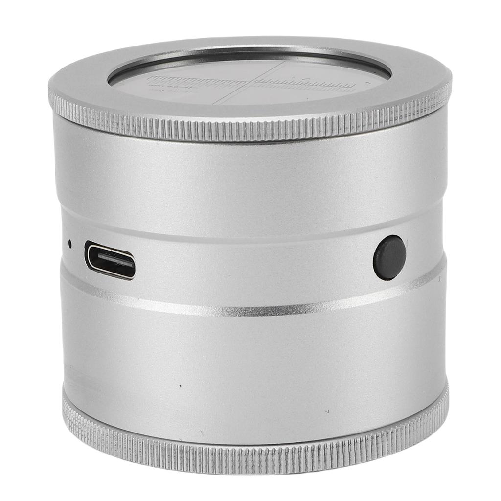 Lupă 10X cu Lumină Albă și Violetă Reîncărcabilă Lupă pentru Bijuterii cu Scară pentru