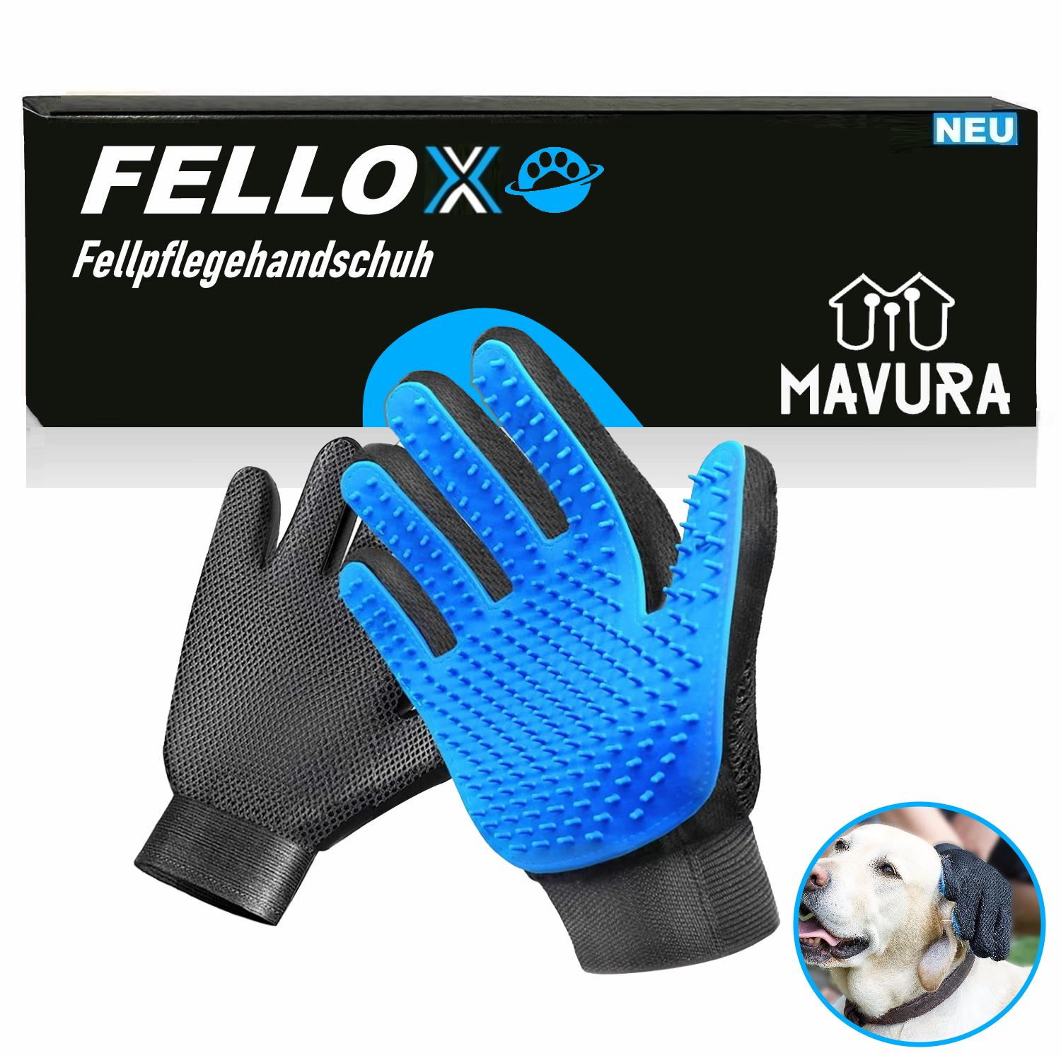 

FELLOX fur care gloves fur gloves hair removal dog cat brush